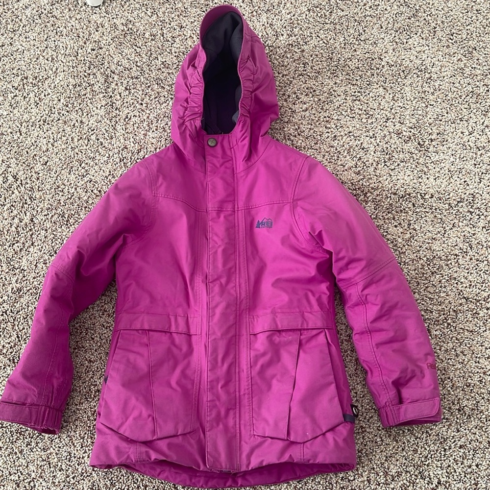 REI Girls Ski Jacket Size XS 6/7